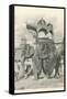 Royal Elephant with Howdah, India-null-Framed Stretched Canvas