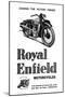 Royal Enfield Motorcycles: Leading the Victory Parade-null-Mounted Art Print