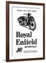 Royal Enfield Motorcycles: Leading the Victory Parade-null-Framed Art Print