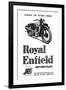 Royal Enfield Motorcycles: Leading the Victory Parade-null-Framed Art Print