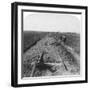 Royal Engineers Repairing a Railway Destroyed by the Boers, Kroonstad, South Africa, 1900-Underwood & Underwood-Framed Giclee Print