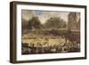 Royal Equestrian Parade, Aranjuez, Spain-Luis Paret y Alcazar-Framed Art Print