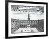 Royal Exchange (1S) Interior, London, 1739-George Vertue-Framed Giclee Print