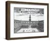 Royal Exchange (1S) Interior, London, 1739-George Vertue-Framed Giclee Print