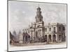 Royal Exchange (2N) Exterior, London, 1816-Daniel Havell-Mounted Giclee Print