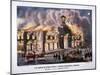 Royal Exchange (2N) Fire, London, 1838-W Clerk-Mounted Giclee Print