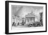 Royal Exchange, City of London, C1850-TA Prior-Framed Giclee Print