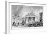 Royal Exchange, City of London, C1850-TA Prior-Framed Giclee Print