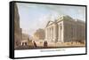 Royal Exchange, Dublin, 1792-James Malton-Framed Stretched Canvas