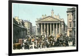 Royal Exchange, London, England-null-Framed Art Print