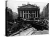 Royal Exchange Overlooks Damage-null-Stretched Canvas