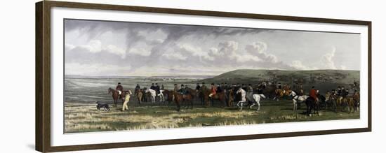 Royal Family Fox Hunting, 1872-null-Framed Premium Giclee Print