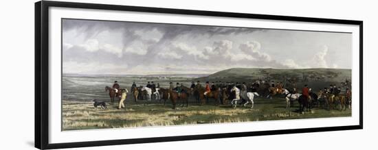 Royal Family Fox Hunting, 1872-null-Framed Premium Giclee Print