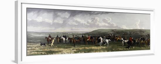 Royal Family Fox Hunting, 1872-null-Framed Premium Giclee Print