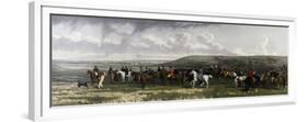 Royal Family Fox Hunting, 1872-null-Framed Premium Giclee Print