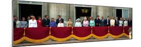 Royal Family on Queen Mother's 100th Birthday, Friday August 5, 2000-null-Mounted Photographic Print