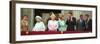 Royal Family on Queen Mother's 100th Birthday, Friday August 5, 2001-null-Framed Photographic Print