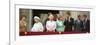 Royal Family on Queen Mother's 100th Birthday, Friday August 5, 2001-null-Framed Photographic Print