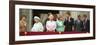 Royal Family on Queen Mother's 100th Birthday, Friday August 5, 2001-null-Framed Photographic Print