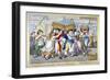 Royal Fishmongers, or a Welcome to Billingsgate, 1816-C Williams-Framed Giclee Print