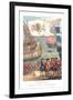 Royal Flag, Galleon Flag and Traders Flag-Urrabieta-Framed Giclee Print