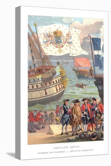 Royal Flag, Galleon Flag and Traders Flag-Urrabieta-Stretched Canvas