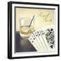 Royal Flush Casino-Paulo Romero-Framed Art Print