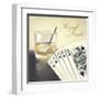 Royal Flush Casino-Paulo Romero-Framed Art Print