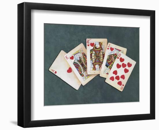 Royal Flush-Lisa Danielle-Framed Art Print