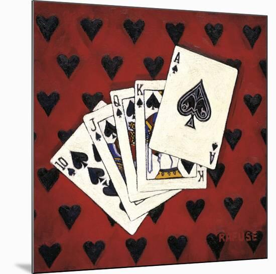 Royal Flush-Will Rafuse-Mounted Giclee Print