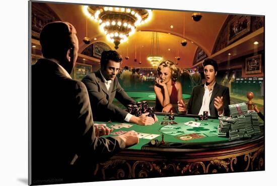 Royal Flush-Chris Consani-Mounted Premium Giclee Print