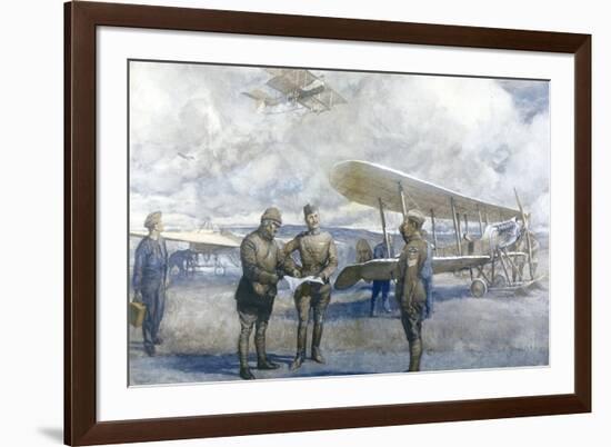 Royal Flying Corps Made-Christopher Clark-Framed Premium Giclee Print