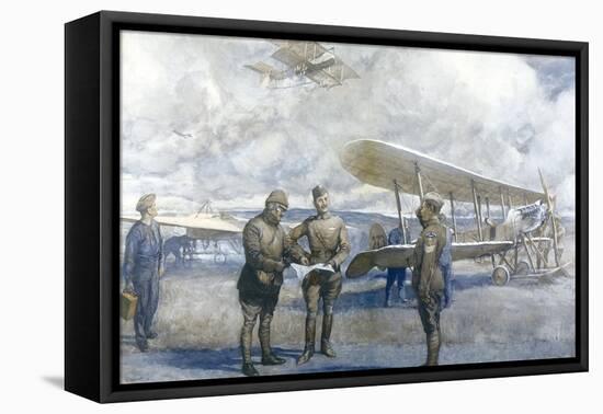 Royal Flying Corps Made-Christopher Clark-Framed Stretched Canvas