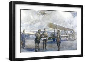 Royal Flying Corps Made-Christopher Clark-Framed Art Print