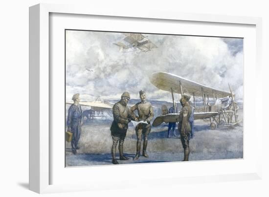 Royal Flying Corps Made-Christopher Clark-Framed Art Print