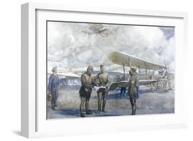 Royal Flying Corps Made-Christopher Clark-Framed Art Print