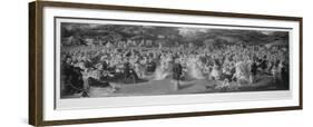 Royal Garden Party at Chiswick House, Hounslow, London, C1875-null-Framed Giclee Print