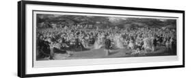 Royal Garden Party at Chiswick House, Hounslow, London, C1875-null-Framed Giclee Print