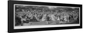 Royal Garden Party at Chiswick House, Hounslow, London, C1875-null-Framed Giclee Print