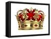 Royal Gold Crown-Sashkin-Framed Stretched Canvas