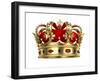 Royal Gold Crown-Sashkin-Framed Photographic Print