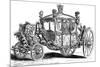 Royal Gold State Coach, 19th Century-null-Mounted Giclee Print