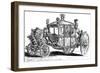 Royal Gold State Coach, 19th Century-null-Framed Giclee Print