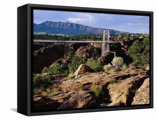 Royal Gorge Bridge, Canon City, Colorado, USA-null-Framed Stretched Canvas