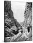 Royal Gorge, Colorado, USA, 1893-John L Stoddard-Stretched Canvas