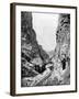 Royal Gorge, Colorado, USA, 1893-John L Stoddard-Framed Giclee Print