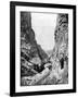 Royal Gorge, Colorado, USA, 1893-John L Stoddard-Framed Giclee Print