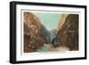 Royal Gorge, Colorado-null-Framed Art Print