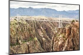 Royal Gorge Suspension Bridge-Sopotniccy-Mounted Photographic Print