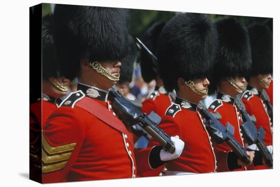 Royal Guard, London, England, United Kingdom of Great Britain-null-Stretched Canvas